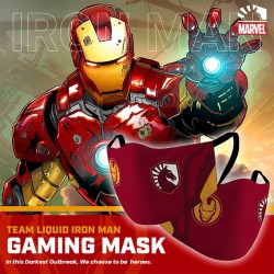 Masker Gaming Scuba Premium Team Liquid Marvel Edition - Ironman
